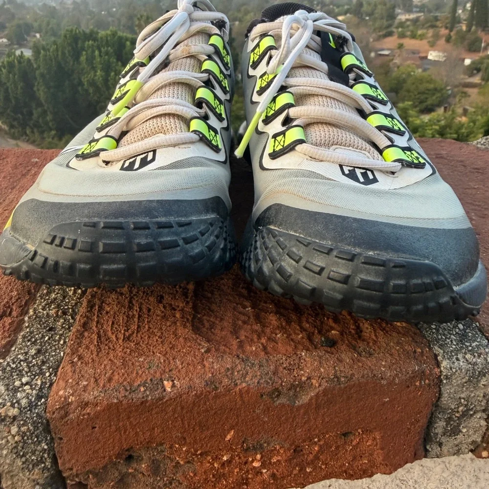 Nike Force Zoom Trout 7 Turf Baseball Shoes Grey Green CZ5916-023 Mens 10